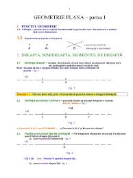 Doua drepte sunt paralele daca sunt situate in acelasi plan sin u au nuci un punct comun. Geometrie Cls Vi Doc