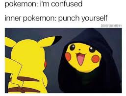 Luckily, the notorious message lives on as a way to make more memes. It Hurt Itself In Confusion Pokememes Pokemon Pokemon Go