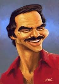 Burt Reynolds Caricature Examples Caricature Sketch Celebrity Caricatures Short, kinetic sentences foreground specific images: