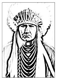 While your child is busy by coloring drawings you can do your errands. Native American Indian Native American Adult Coloring Pages