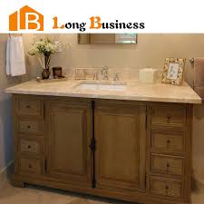 Go to a flea market and buy an old dresser, give it a worn look or a whitewashed one, paint it patina or grey and sand. China Unfinished Shabby Chic Bathroom Vanities With Wood Drawers Lb Al2057 China Unfinished Bathroom Vanities Shabby Chic Bathroom Cabinet
