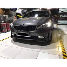 It's sportier, sleeker, and more. Kia Cerato K3 Oem Bodykit Body Kit Front Side Rear Skirt Lip Spoiler 2017 2018 2019 Shopee Malaysia