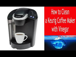Using anothercontainer, fill machine with plain water and run that through. Descale Keurig Coffee Maker Clean A Keurig With Vinegar Fix Slow Brew Youtube