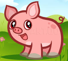 How To Draw Pigs For Kids Step By Step Drawing Guide By Dawn Dragoart