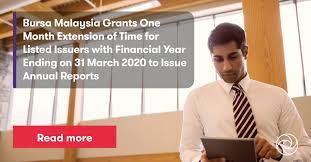 Bursa malaysia derivatives (formerly known as the kuala lumpur stock exchange) offers 3 categories of derivatives: Bursa Malaysia Grants One Month Extension Of Time For Listed Issuers Grant Thornton Malaysia