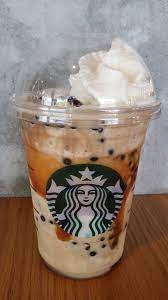 Dark Caramel Coffee Sphere Frappe At Starbucks Caramel Coffee Frappe Coffee Flavor