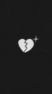 Aesthetic Broken Heart Black And Blue Wallpaper Pin By Dotty On Xvb Lil Peep Tattoos Broken Heart Wallpaper Edgy Wallpaper