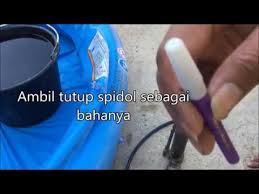 Pompa Kolam Renang Palstik Dengan Tutup Spidol Youtube