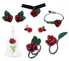 Swarovski Lends Sparkle To The Enchanted Rose From Beauty And The Beast Jewelry