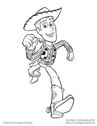 Select from 35418 printable crafts of cartoons, nature, animals, bible and many more. Woody Running Toy Story Kids Coloring Pages