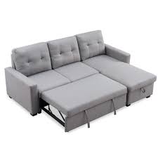 Such a solution comes in handy especially when living in a. Latitude Run 82 60 35 Reversible Sleeper Pull Out Bed Sectional Storage Sofa Bed Corner Sofa Bed With Storag 3 Seat Chaise Both Left Handed And Right Handed Pillows Not Included Wayfair