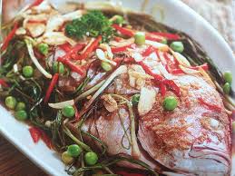 Ikan jenahak ni memang sangat sedap. Resep Ikan Kakap Merah Kukus Sedap Dan Simpel