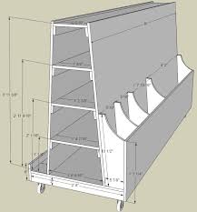 Pallet and loose lumber enclosure tower from instructables. Wood Storage Cart Lumber Storage Rack Lumber Storage Plywood Storage