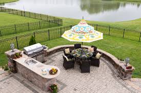 Tile countertops are common in outdoor kitchens and are an option that are pretty durable and easy to clean. Best Countertops For An Outdoor Kitchen Rock Doctor Rockdoctor Com