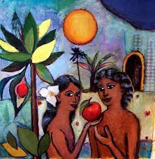 April 27, 201619th century history painting westernno comments. The Apple And Adam And Eve Painting By Dana Vacca