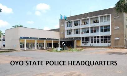 Oyo State Police Command Headquarters in Eleyele, Ibadan., AI generated