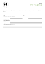 It helps in evaluating job candidates with consistency and gather objective data about them. Pre Wedding Questionnaire Template Printable Pdf Download