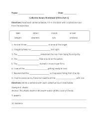 Nouns Worksheets Collective Nouns Worksheets In 2020 Collective Nouns Worksheet Nouns Worksheet Collective Nouns