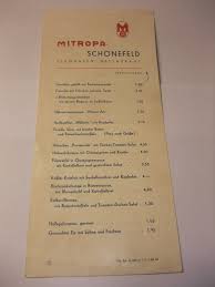 mitropa flughafen schonefeld speisekarte ddr look at the prices ddr speisekarte ostalgie