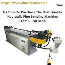 Hydraulic Tube Bending Machine Duralbend In 2021 Hydraulic Machine Bend