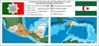 Al Andalus Colonies And Areas Of Influence In Aizik Ah Telephone Map Game Imaginarymaps Map Games Alternate History Al Andalus