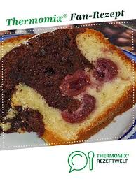 Marmorkuchen Mit Kirschen Rezept Marmorkuchen Mit Kirschen Thermomix Kuchen Ruhrkuchen Thermomix