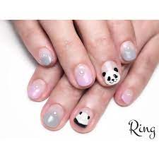 ブーム乗って ついにネイルにも 当選祈願ネイルです 当たりますように いつもありがとうございます シャンシャン 上野パンダ 永遠に動画見てたい パンダネイル 似合うネイル 気持ちが上がるネイル もちが良い 自爪をなるべく傷めない