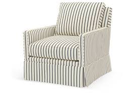 Love The Modern Striped Upholstery On This Classic Swivel Chair Swivel Chair Living Room Upholstered Swivel Chairs Stripe Accent Chair