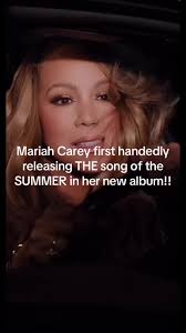 Mariah Carey Unveils New Summer Song Release