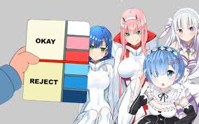 Take a page from these 15 famous anime girls & amp up your look. Blue Hair Girls Always Get Rejected Animemes