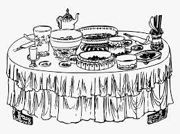 A sudden loud noise, as of an explosion. Transparent Thanksgiving Dinner Clipart Black And White Buffet Clipart Black And White Hd Png Download Transparent Png Image Pngitem