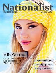 Nationalist Magazine August 2013 issue by A-list Nation Magazine