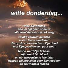Witte donderdag, ook wel heilige donderdag genoemd, wordt de naam witte donderdag komt van de gewoonte om op die dag alle kruisbeelden en andere beelden. Witte Donderdag Kilk Hier Vogelvereniging P J Helder