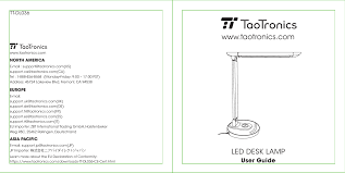 For more guides and troubleshooting of taotronics lamp, please refer to this step by step guide: Tt Dl036 Led Desk Lamp User Manual Tt Dl036 E Ae Za 20171209 V1 6 Sunvalleytek International