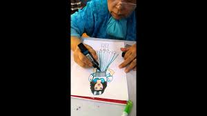 Dah selalu sangat melukis kartun. Teknik Mewarna Illustrasi Fesyen By Bak S Creation Services Sdn Bhd