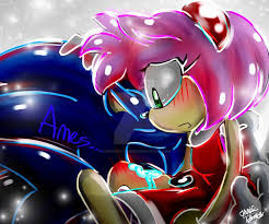 Sonic Don 39 T Leave Me Ever Amy S Sonic Why Are You Crying What 39 S Wrong Sonic And Amy Celestia And Luna Sonic Art