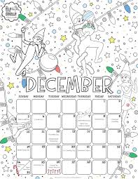 A Christmas Tradition Kids Calendar Christmas Lettering Coloring Calendar