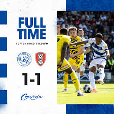 It finishes level in W12. The points are shared in west London, with both  the goals coming in the first half. · QPR FC · Facebook