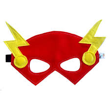 Image Of Felt Flash Mask Diy Costumes Kids Avengers Superhero Party Mens Halloween Costumes
