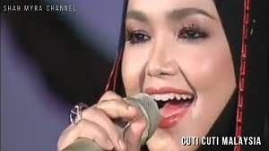 101 ნახვა ნოემბერი 21, 2010. Dato Sri Siti Nurhaliza Cuti Cuti Malaysia Full Hd With Lyric Youtube