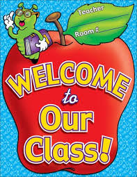 Welcome To Our Class Chart Welcome To Class Teachers Room
