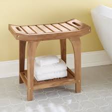 Teak Rectangular Shower Stool With Handles Shower Seats Bathroom Accessories Bathroom 185 Width 11 5x Length 23 7 Shower Stool Teak Bathroom Teak Shower