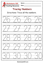 numbers 1 50 tracing worksheets worksheets pdf