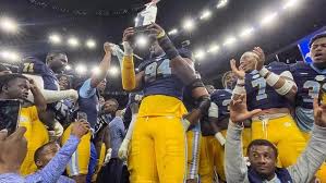 Harold Blood and Jalen Campbell Joins Head Coach Eric Dooley At 2023 SWAC  Media Day