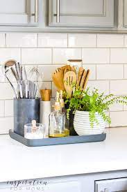 So we develop a kitchen baking kit. Kitchen Counter Organization In A Styling Way Inspiration For Moms