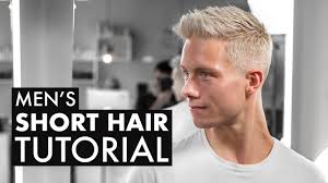 Check spelling or type a new query. Textured Short Haircut For Men Easy Tutorial To Do At Home Youtube
