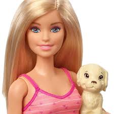 Download A classic, iconic Barbie Doll in pink dress brings joy to the  young.