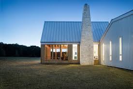 Houston and dallas tend to embrace traditional designs, like an all red brick colonial home. Miro Rivera Designs Sustainable Hill Country House For Rural Texas