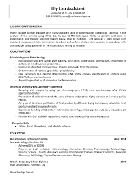 10 medical laboratory technician resume