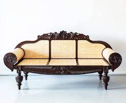 Antique British Colonial Rosewood Sofa The Past Perfect Collection Colonial Furniture Carved Sofa Wooden Sofa Designs